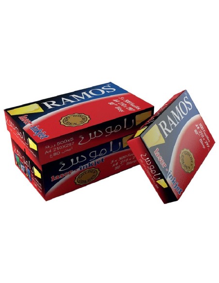 RAME PAPIER A4 80Grm 500F RAMOS GOLDEN
