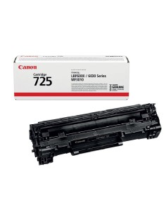 CANON TONER ORIG 725 NOIR LBP6000 6020 6030 MF3010 1600P 2