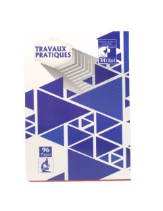 CAHIER 96 PAGES PIQUE 21x29.7 T.P HILLAL 2