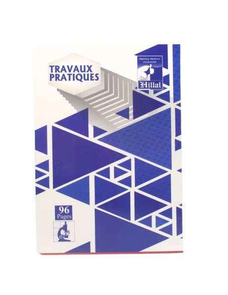 CAHIER 96 PAGES PIQUE 21x29.7 T.P HILLAL