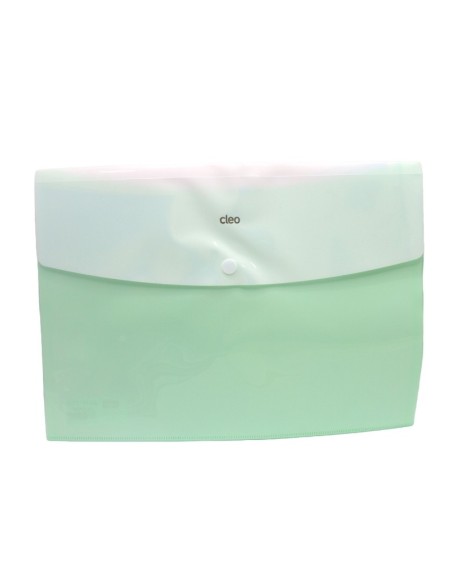 POCHETTE A BOUTON EN PP A4 DIF.COULEUR CLEO CL409303