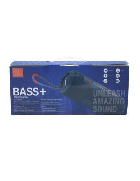 HAUT PARLEUR PORTABLE BLUETOOTH USB-CARTE SD-AUX BATTERIE 12H BOOM S600