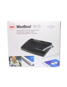 PERFORELIEUSE MANUEL W15 GBC PERFORER 15F-RELIER 125F SPIRFAL METALIQUE 2