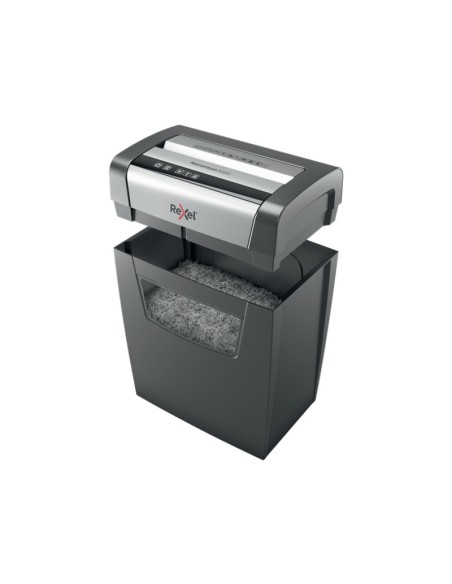 DESTRUCTEUR DE PAPIER REXEL MOMENTUM X410 COUPE CROISEE-10F- CORBEILLE DE 23 LITRES