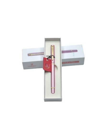 PARURE DE 1 STYLO LUXE ROSE DORE VERTEX V-18523