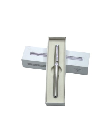 PARURE DE 1 STYLO LUXE ARGENTE VERTEX V-18525