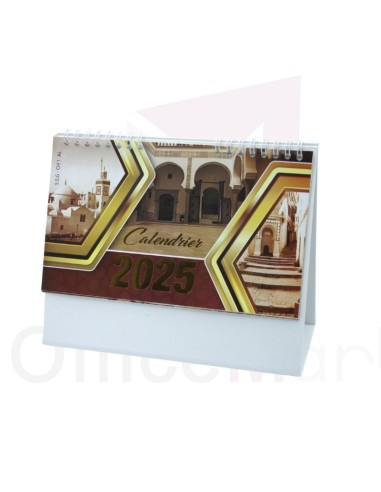 CALENDRIER CHEVALET 2025 SPIRALE" CASBAH " SSG CHE 1