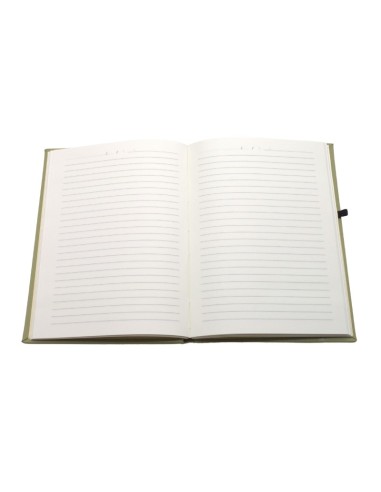 NOTE BOOK A5 ELASTIQUE VERT HSB