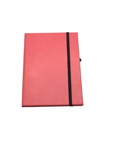 NOTE BOOK A5 ELASTIQUE ROUGE HSB