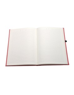 NOTE BOOK A5 ELASTIQUE ROUGE HSB 2