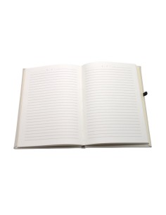 NOTE BOOK A5 ELASTIQUE BLANC HSB 2
