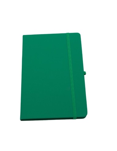 NOTE BOOK A5 ELASTIQUE VERT