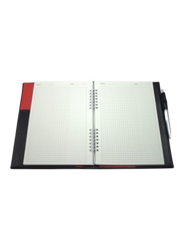 NOTE BOOK AVEC STYLO NOIR