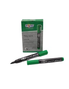 MARQUEUR PERMANENT VERT FABS 104 TETE COUPEE 81244