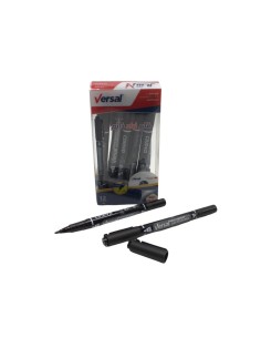 MARQUEUR CD-DVD DEUX TETE NOIR VERSAL