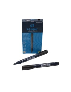 MARQUEUR PERMANENT NOIR SCHNEIDER 133 TETE COUPEE