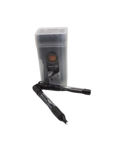 MARQUEUR TABL.BLANC VERTEX NOIR RECHARGEABLE TETE COUPEE