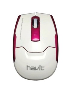 SOURIS OPTIQUE 2 BOUTONS SCROLL USB SANS FIL 2 4GHz ROUGE HAVIT HV MS986GT