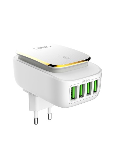 CHARGEUR USB 4 PORTS POUR MOBILE 4.4A LDNIO A4405