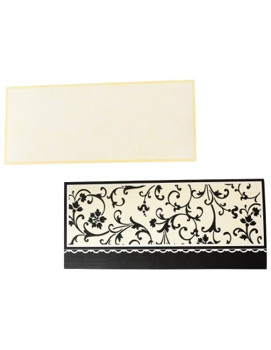 CARTE INVITATION CLASSIQUE MARIAGE MM