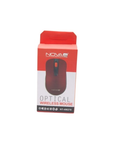 SOURIS OPTIQUE 2 BOUTONS SCROLL USB SANS FIL NOVA TECH NT-4W270