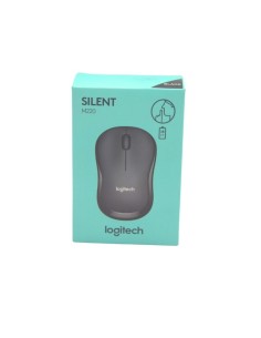 SOURIS OPTIQUE 2 BOUTONS SCROLL USB SANS FIL M220 NOIR LOGITECH 2CH 2
