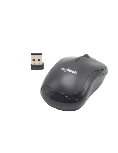 SOURIS OPTIQUE 2 BOUTONS SCROLL USB SANS FIL M220 NOIR LOGITECH 2CH