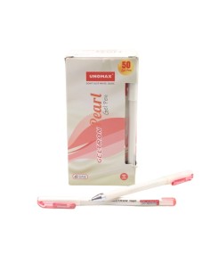 STYLO UNO MAX GELTRON PEARL 0.7 mm ROUGE