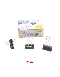 ATTACHE PAPIER 19Mm 12 PCS FABS