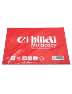 RAME PAPIER A4 80Grm 100F HILLAL 2