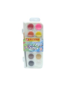 AQUARELLE ECOLIER DE 12 PCS TECHNO 7100