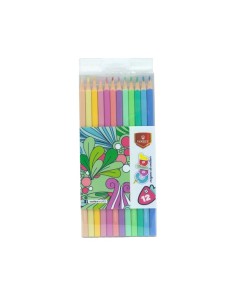 CRAYONS COULEUR 12 PCS PASTELS VERTEX VS-0466