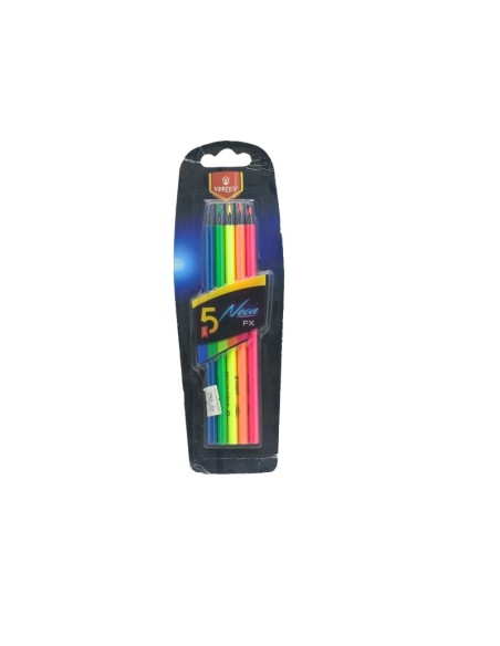 CRAYONS COULEUR 05 PCS NEON FX VERTEX VS-0431