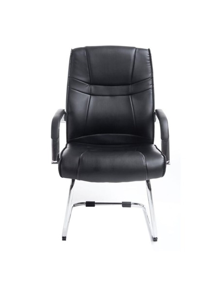 CHAISE VISITEUR NOIR 076C