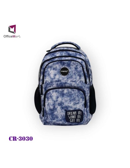SAC A DOS SCOLAIRE CRISTAL REF CR-3030