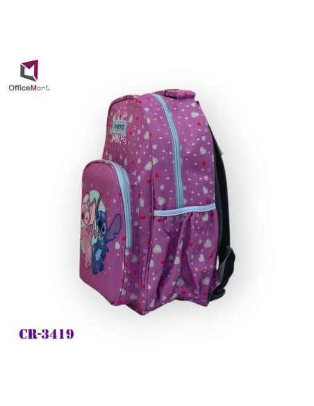 SAC A DOS SCOLAIRE CRISTAL REF CR-3419