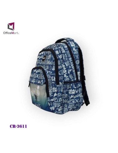 SAC A DOS SCOLAIRE CRISTAL REF CR-3611