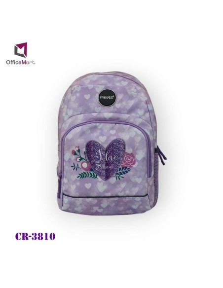 SAC A DOS SCOLAIRE CRISTAL REF CR-3810
