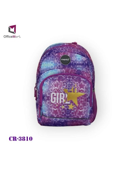 SAC A DOS SCOLAIRE CRISTAL REF CR-3810