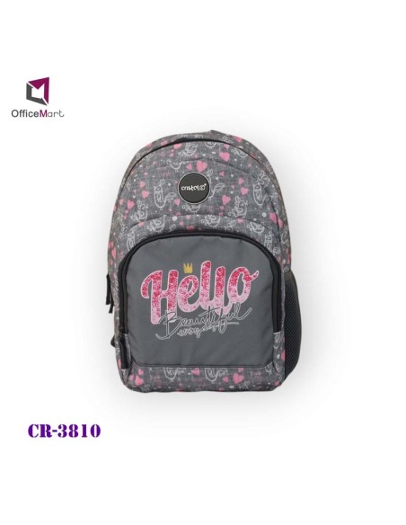SAC A DOS SCOLAIRE CRISTAL REF CR-3810