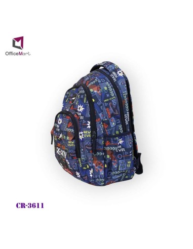 SAC A DOS SCOLAIRE CRISTAL REF CR-3611