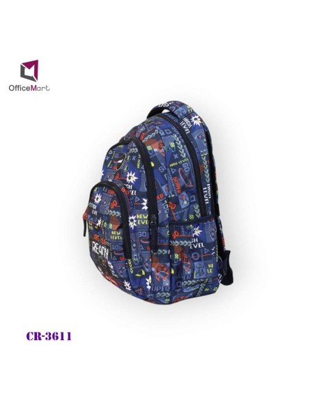 SAC A DOS SCOLAIRE CRISTAL REF CR-3611