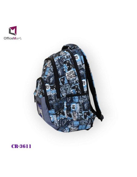 SAC A DOS SCOLAIRE CRISTAL REF CR-3611