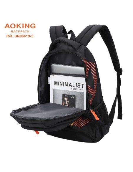 SAC A DOS AOKING SN86619-5 BLACK