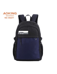SAC A DOS AOKING XN2277 NAVY+BLACK