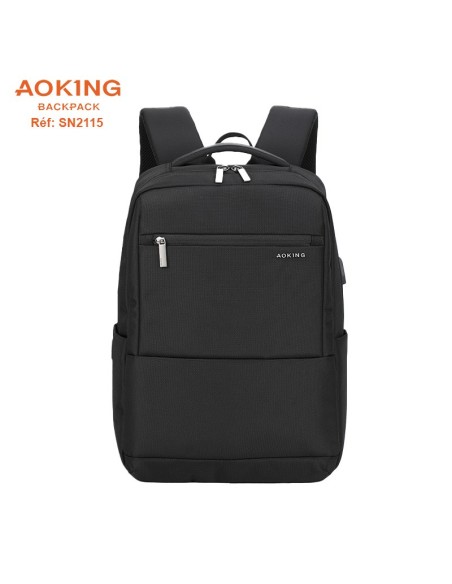 SAC A DOS AOKING SN2115 BLACK