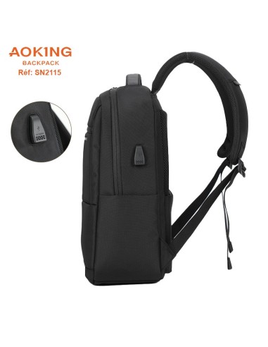 SAC A DOS AOKING SN2115 BLACK