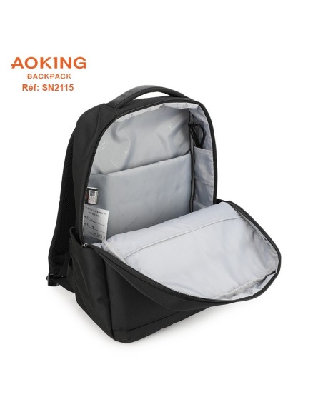 SAC A DOS AOKING SN2115 BLACK