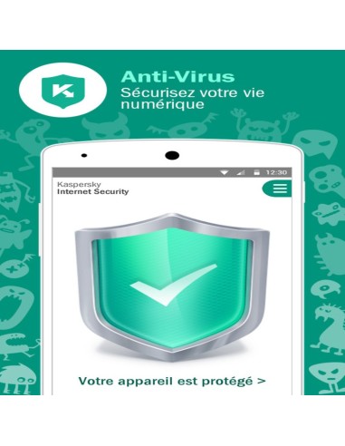 KASPERSKY INTERNET SECURITY ANDROID 2018 POUR 1 POSTE- 1 AN