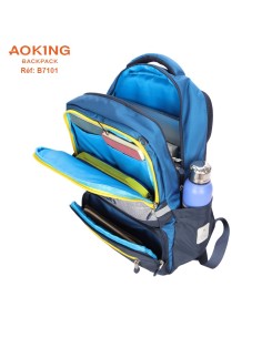 SAC A DOS AOKING B7101 BLUE 2